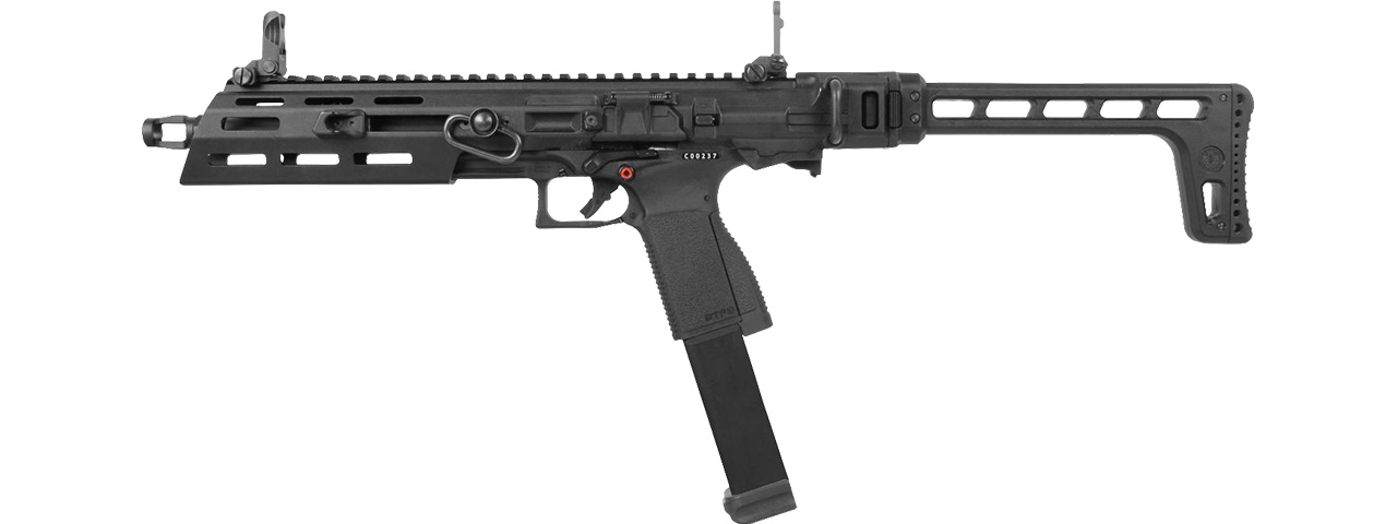 G&G SMC-9 GBB Pistol Carbine (Black) - Click Image to Close