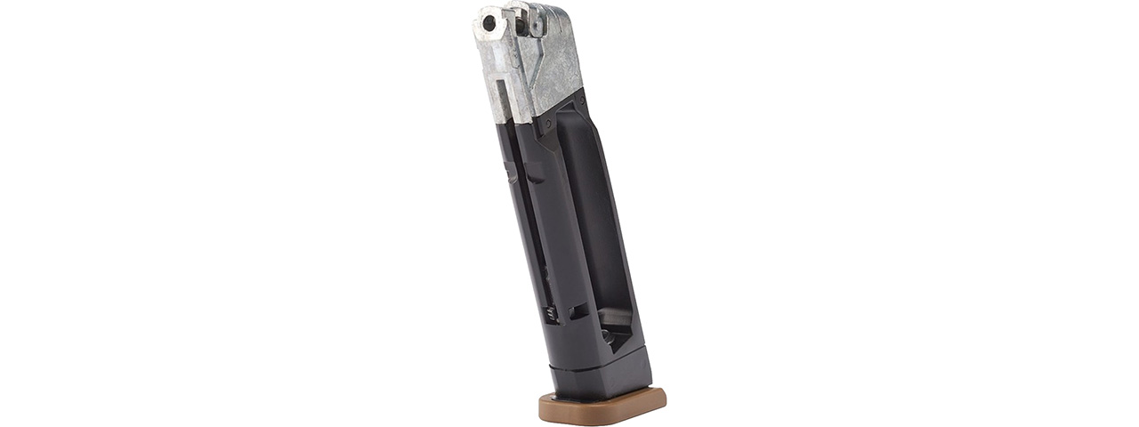 UMAREX Glock 19X Gen-5 .177 18rd Drop-Free Magazine, Black/Tan - Click Image to Close