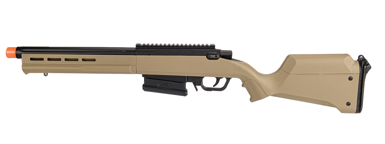 Elite Force GEN2 Amoeba AS-02 Striker Rifle (Tan) - Click Image to Close