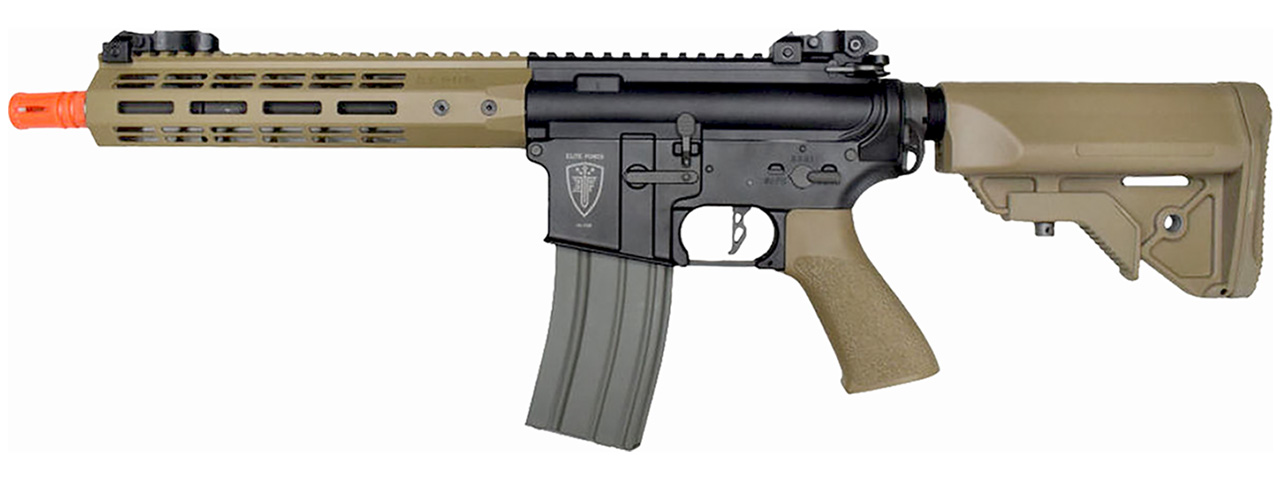 Elite Force M4 CQB Competition AEG Rifle (Black/Tan) - Click Image to Close