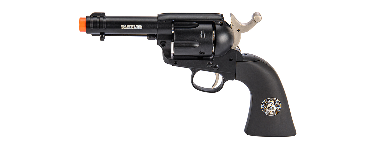 Elite Force Legends Limited Edition Gambler Revolver (Black) - Click Image to Close