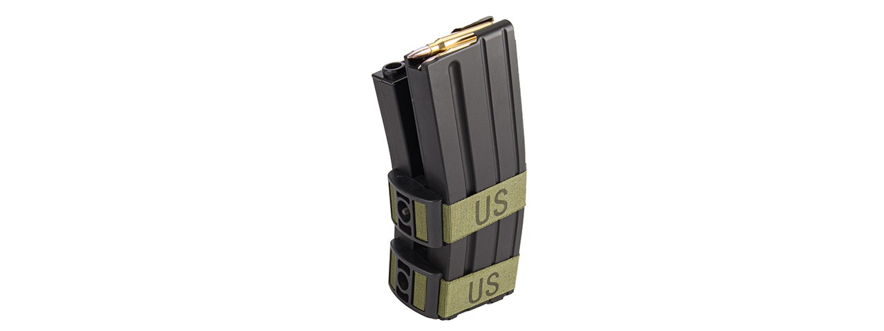 JG Dual 1000 Round M4/M16 Airsoft AEG Auto-Winding High Capacity Magazine - Click Image to Close