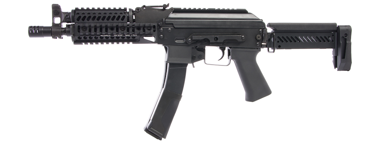 LCT ZP-19-01 Vityaz AEG Rifle w/ Folding Stock (Black) - Click Image to Close