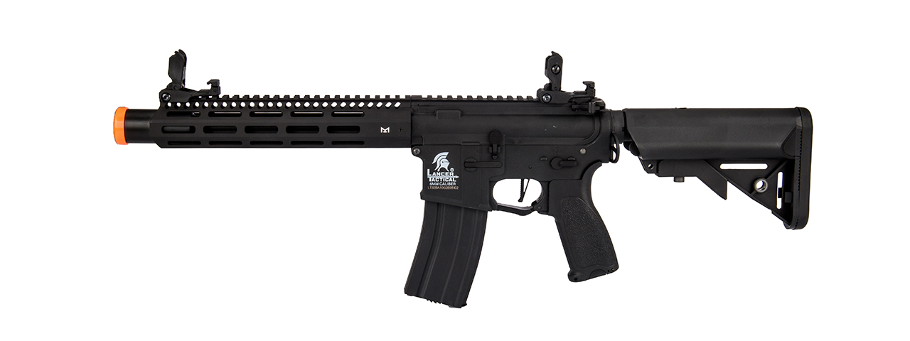 Lancer Tactical Hybrid Gen 2 Hellion M4 SPC 10" ETU AEG Rifle (Black) - Click Image to Close