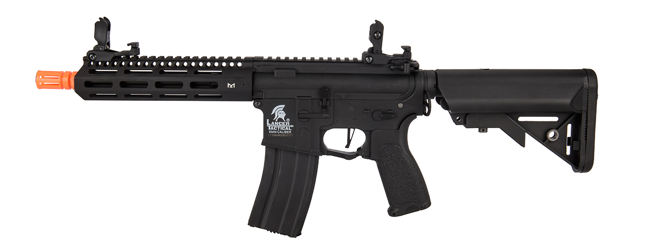 Lancer Tactical Hybrid Gen 2 Hellion 8" M4 Airsoft AEG (Black) - Click Image to Close