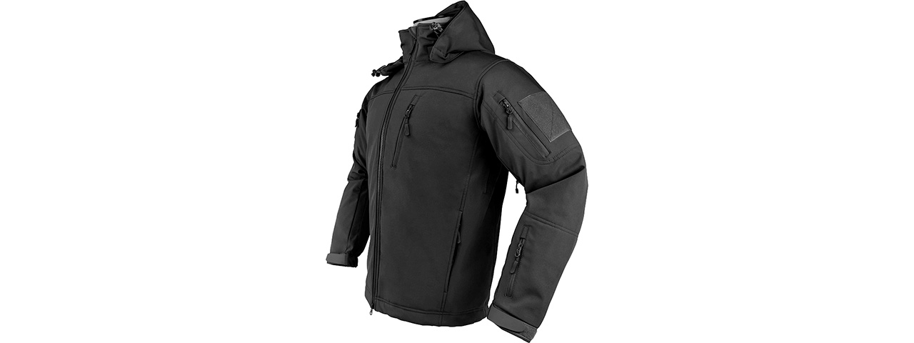 VISM by NcSTAR ALPHA TREKKER JACKET, BLACK (LARGE) - Click Image to Close