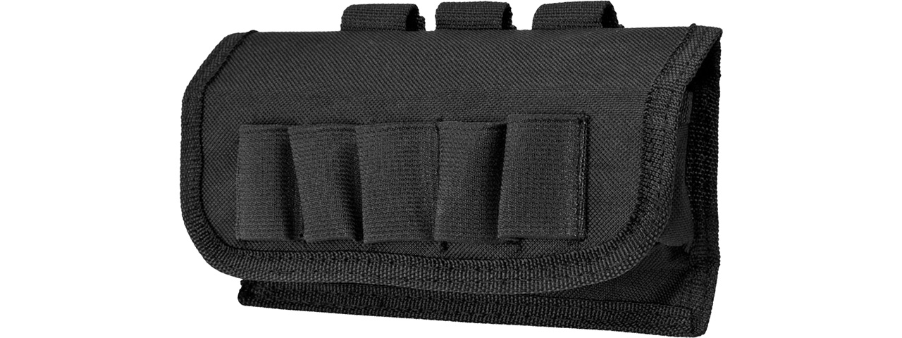 VISM by NcSTAR TACTICAL SHOTGUN SHELL CARRIER, BLACK - Click Image to Close