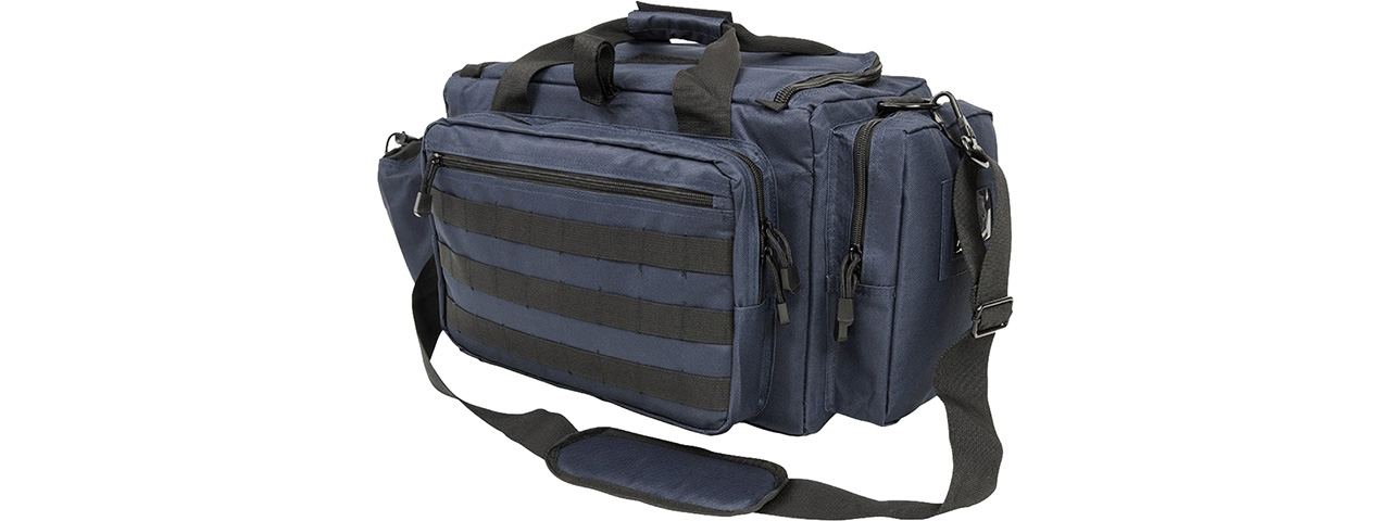 VISM by NcSTAR COMPETITION RANGE BAG, BLUE/BLACK - Click Image to Close