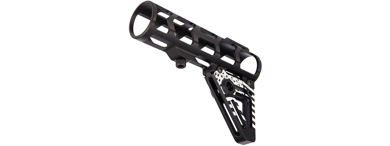 Ranger Armory Aluminum Patriot Stock (Black) - Click Image to Close