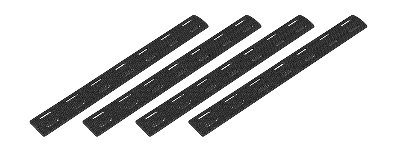 Ranger Armory 7-Section M-Lok Narrow Rail Panels, 4pc (Black) - Click Image to Close