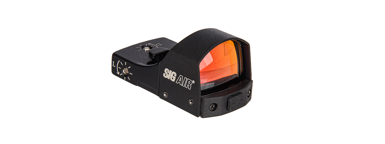 Sig Air Reflex Red Dot Sight 1x 23mm 3 MOA Dot Reticle - Click Image to Close