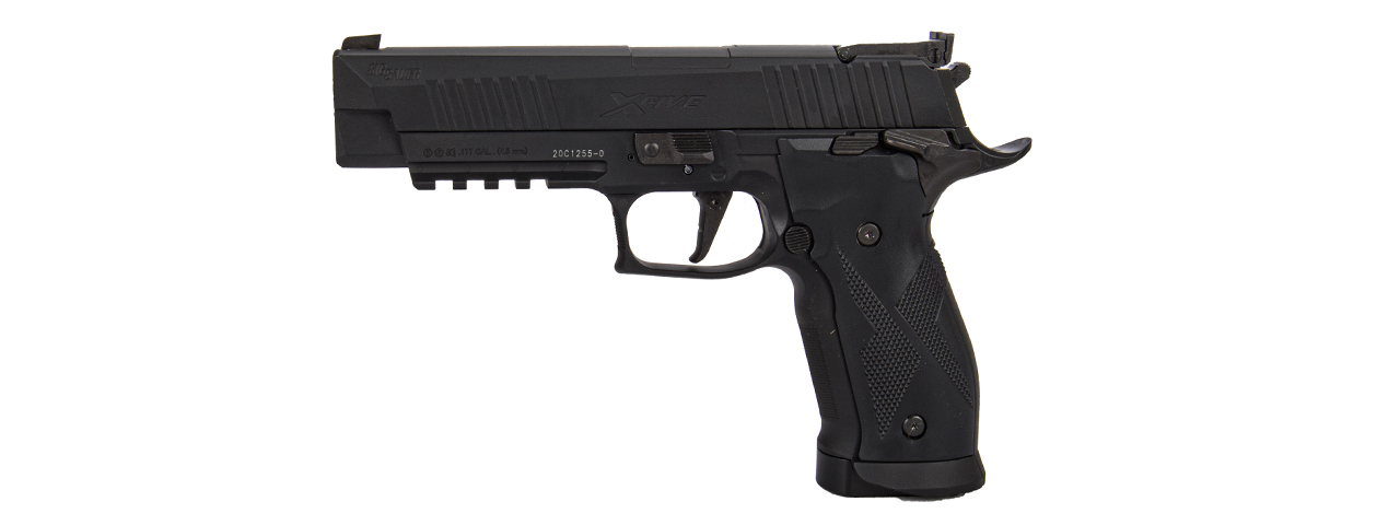 Sig Sauer X-Five .177 Caliber CO2 Blowback Air Pistol (Black) - Click Image to Close