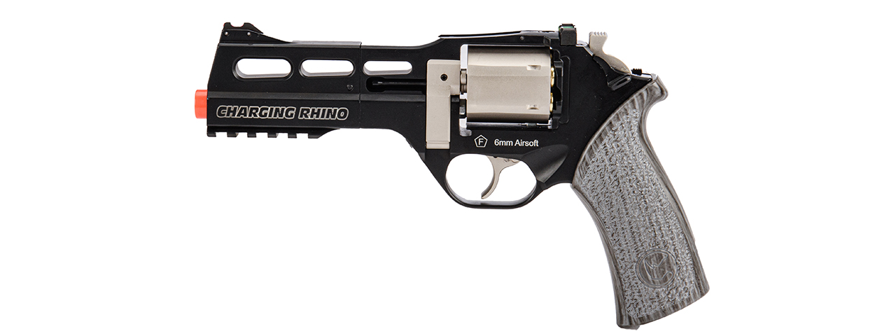 Limited Edition Airsoft Chiappa Rhino 50DS CO2 Revolver (Black) - Click Image to Close