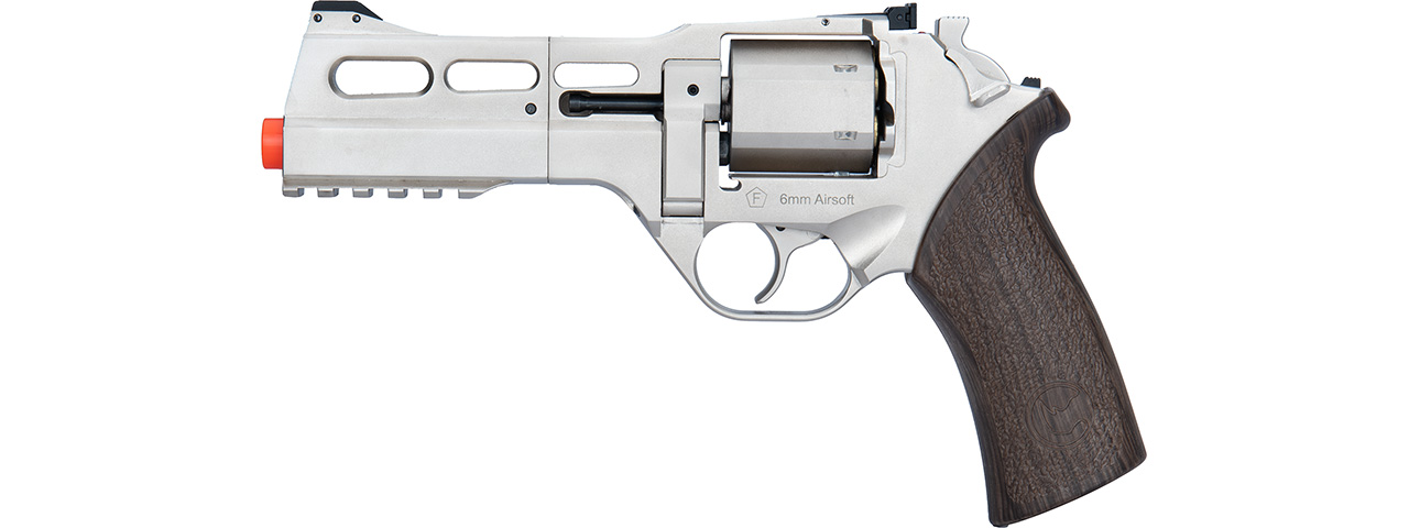 Bo Manufacture Chiappa Rhino Revolver 50DS .357 Magnum Style Airsoft Pistol (Silver) - Click Image to Close