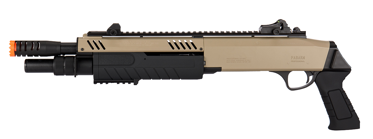 FABARM STF/12 Short Barrel Shotgun (TAN) - Click Image to Close