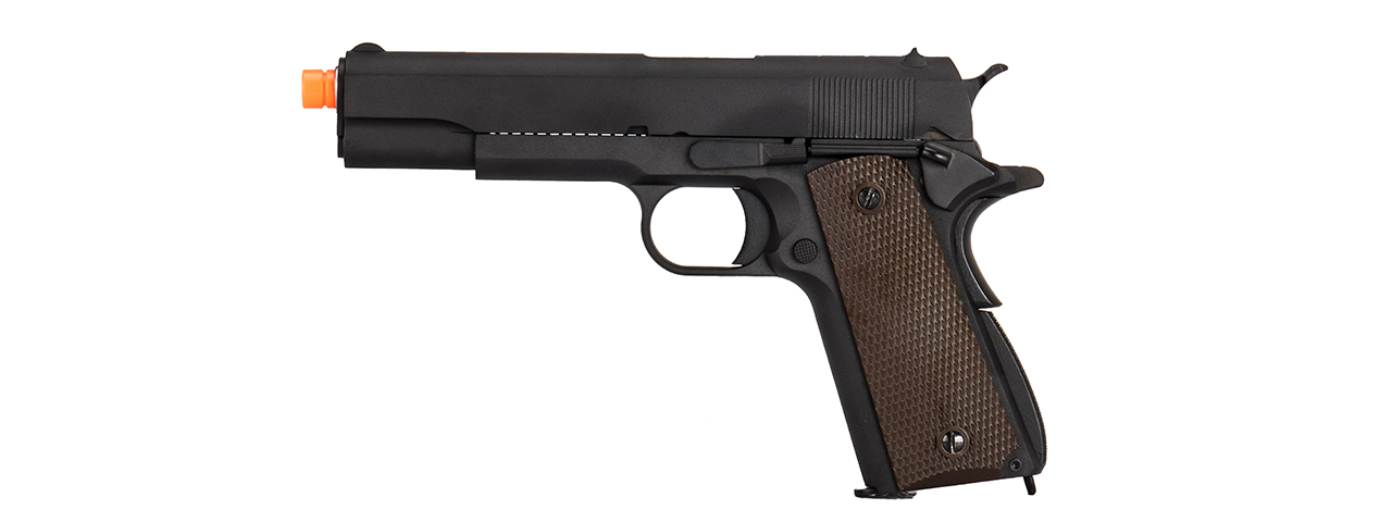 WE-E017C-BK-WE M1911 Metal GBB Pistol - CO2 Version ( BK ) - Click Image to Close