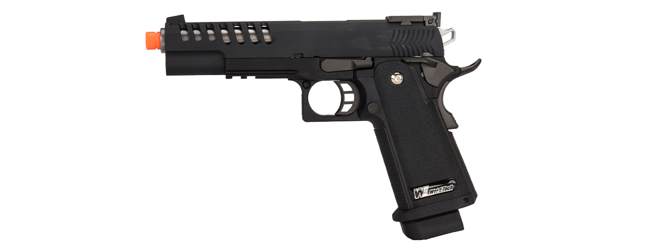 WE-Tech Hi-Capa 5.1 K2-Version Lightened Full Metal Gas Blowback Airsoft Pistol - Click Image to Close