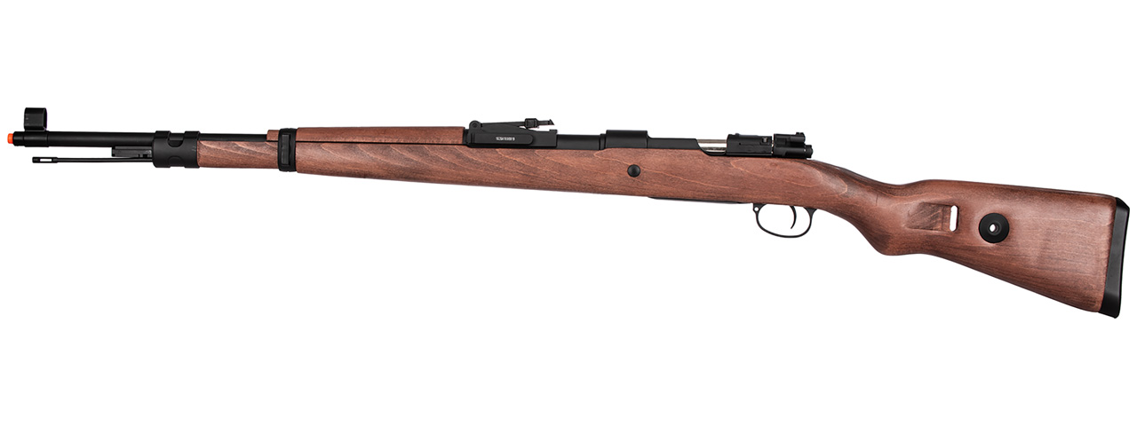 Double Bell WWII Kar 98k Bolt Action Gas Airsoft Rifle (WOOD) - Click Image to Close