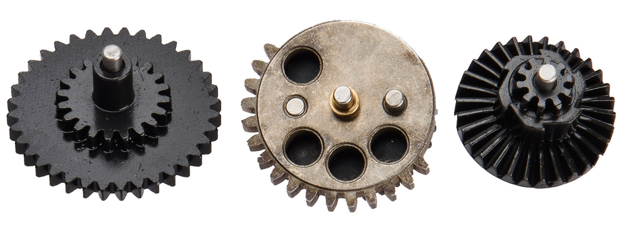 Lancer Tactical 16:1 Ratio Steel CNC Gear Set - Click Image to Close