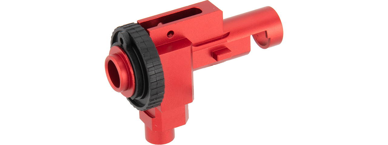 Lancer Tactical CNC Machined Rotary Hop-Up Unit for M4 / M16 AEGs (RED) - Click Image to Close