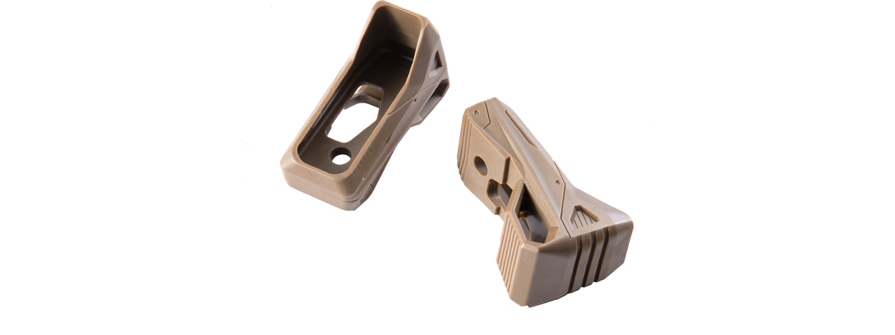 Multi-Functional Quick Pull PMag Base for M4 Style Magazines (Tan / Pack of 2) - Click Image to Close