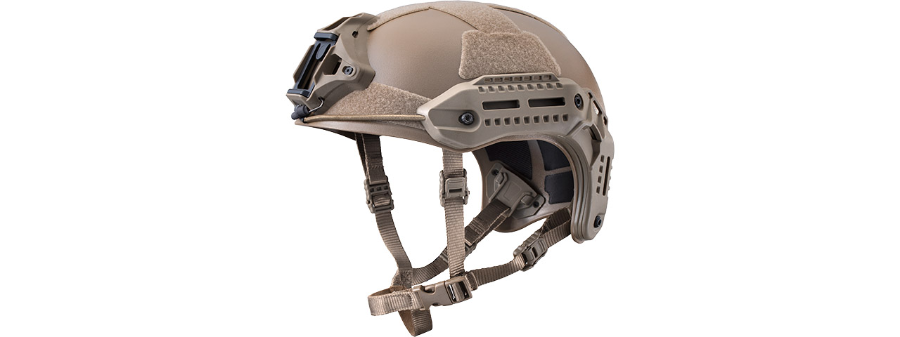 G-Force MK Protective Airsoft Tactical Helmet (Color: Tan) - Click Image to Close