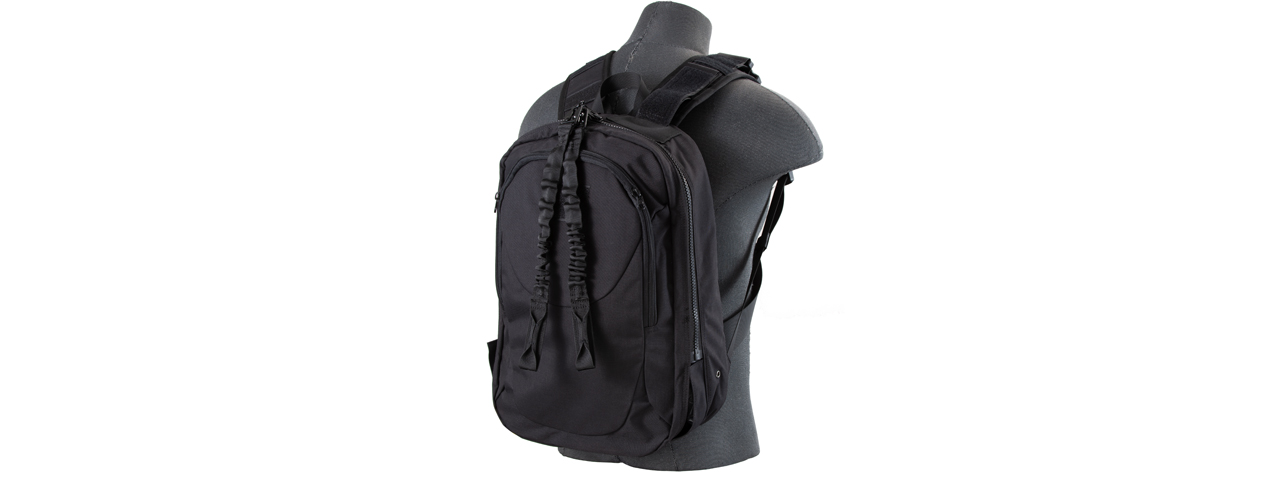 G-Force Dual Purpose Tactical Backpack & Vest (Color: Black) - Click Image to Close