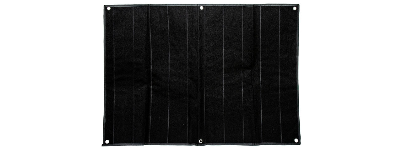 Hook & Loop Wall / Patch Holder (Color: Black / Large) - Click Image to Close