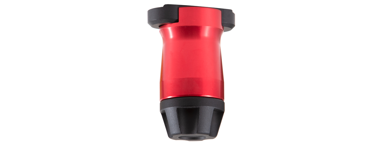 Evolution Stubby Vertical Foregrip for Keymod Rails (Color: Red) - Click Image to Close