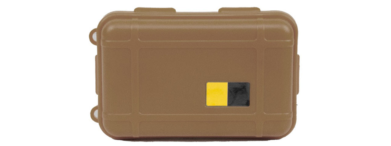 Nylon Polymer Padded Accessory Case (Color: Tan) - Click Image to Close