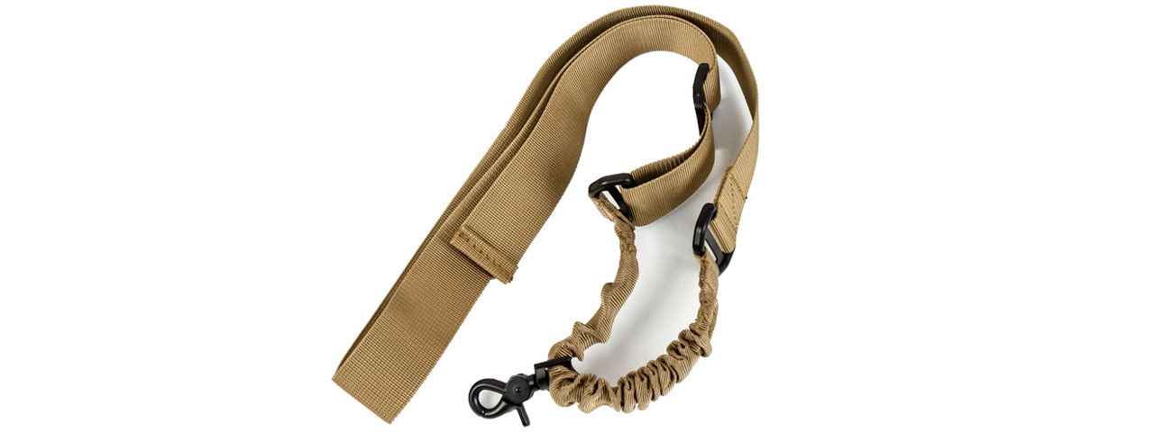 Tactical One Point Sling (Color: Tan) - Click Image to Close