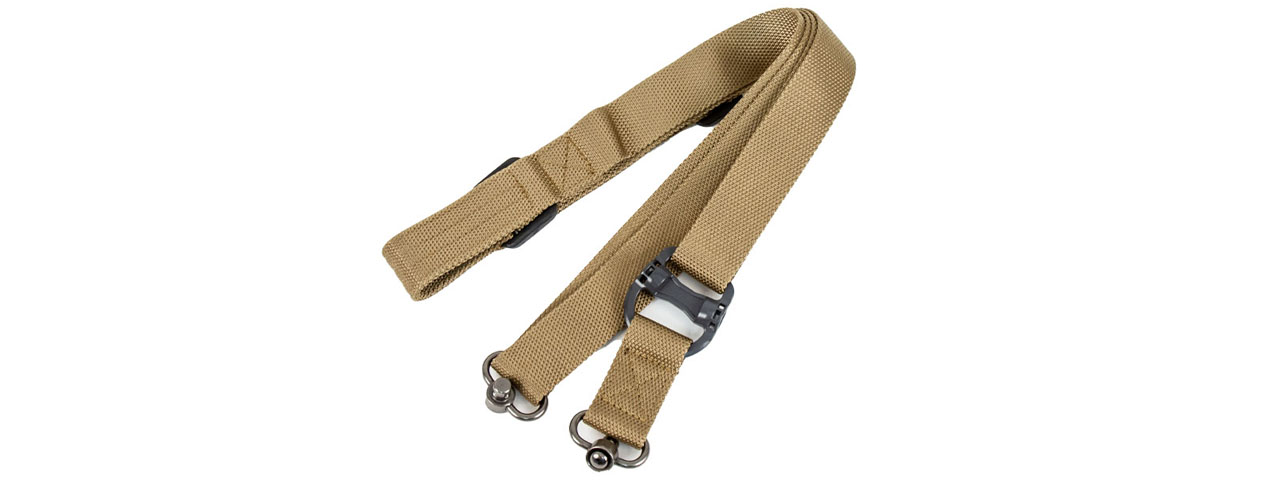 Dual Point QD Sling (Color: Tan) - Click Image to Close