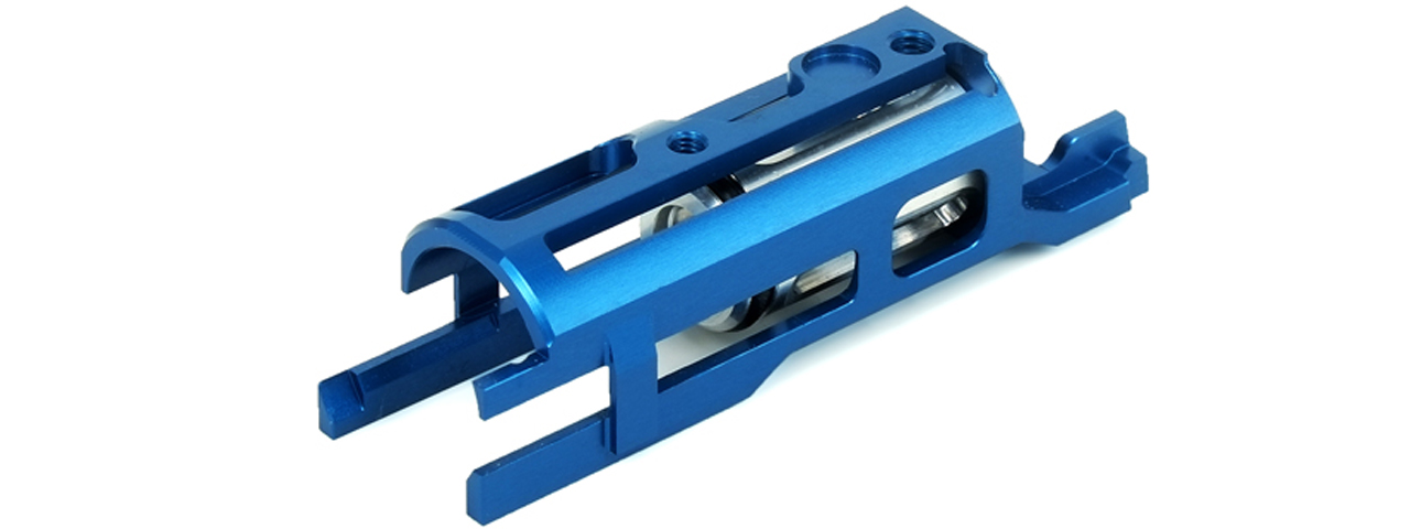 Airsoft Masterpiece EDGE Version 2 Aluminum Blowback Housing for Hi-Capa/1911 (Color: Blue) - Click Image to Close