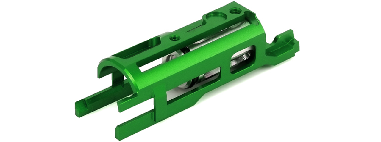 Airsoft Masterpiece EDGE Version 2 Aluminum Blowback Housing for Hi-Capa/1911 (Color: Green) - Click Image to Close