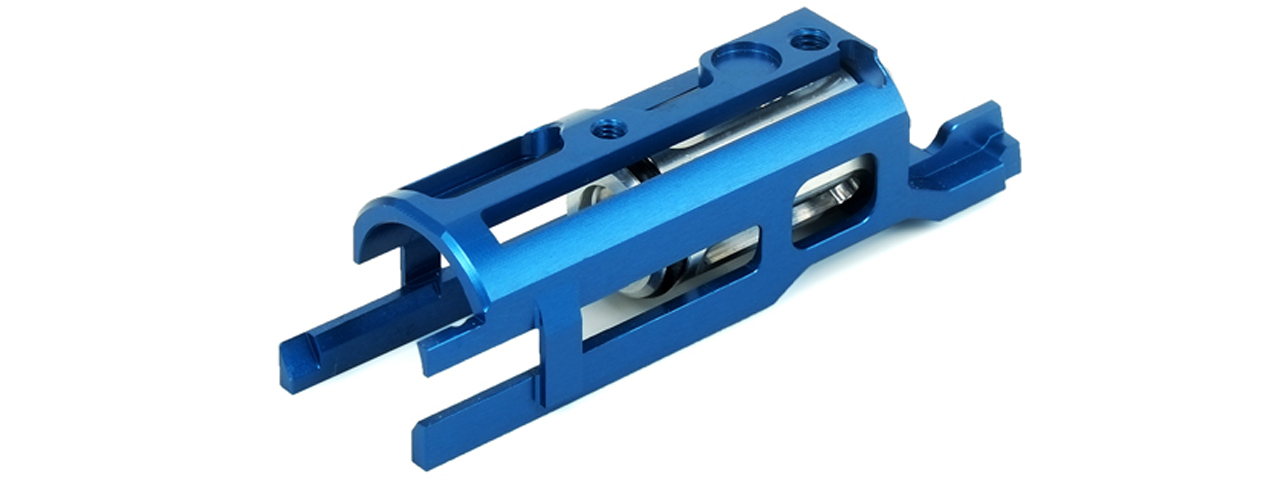 Airsoft Masterpiece Edge Version 2 Low FPS Aluminum Blowback Housing for Hi-Capa/1911 (Color: Blue) - Click Image to Close