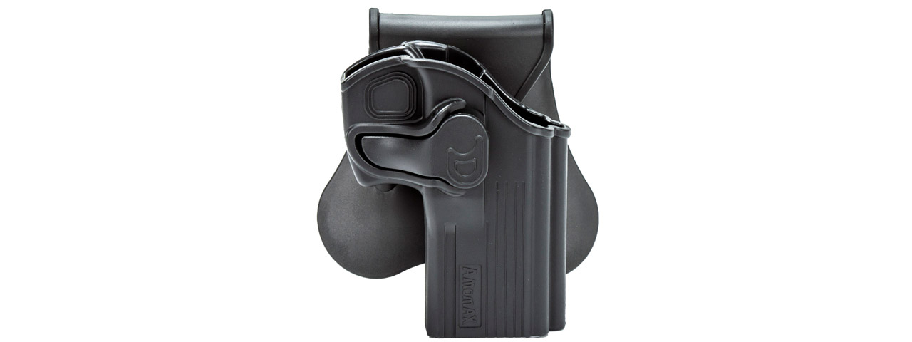 Amomax Tactical Paddle Holster for Taurus 24/7 Airsoft Pistol (Color: Black) - Click Image to Close