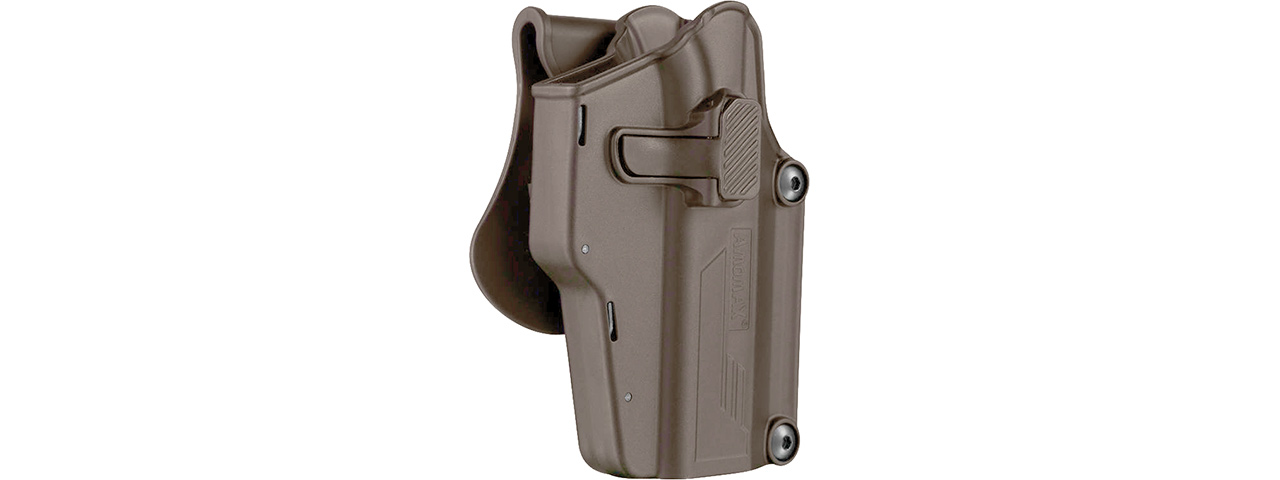 Amomax Per-Fit Holster for G-Series GBB Pistol (Color: Desert Earth) - Click Image to Close