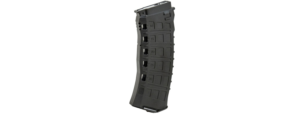 Arcturus AK12 30/135 Rounds Variable Cap EMM Magazine (Color: Black) - Click Image to Close