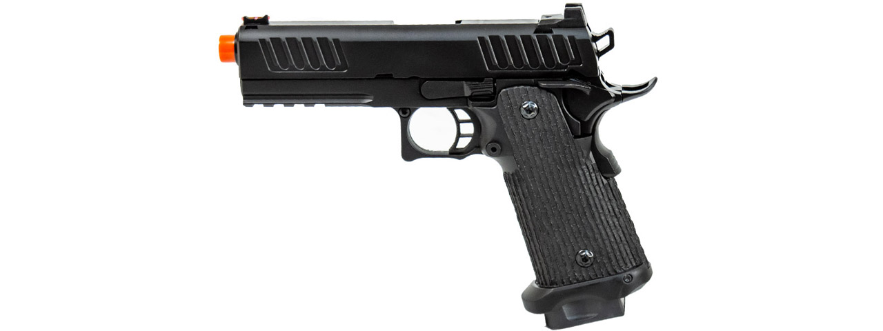 Army Armament R603 Hi-Capa Gas Blowback Airsoft Pistol (Color: Black) - Click Image to Close