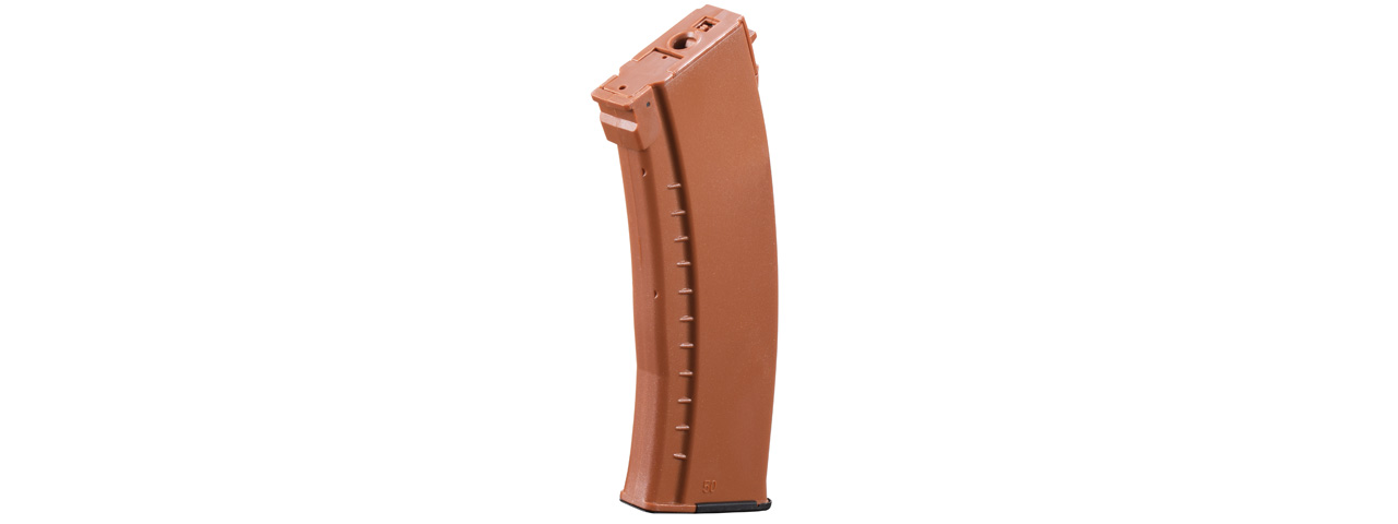 DBoys AK74 600 Round Hi-Capacity Airsoft AEG Magazine (Color: Leather Orange) - Click Image to Close