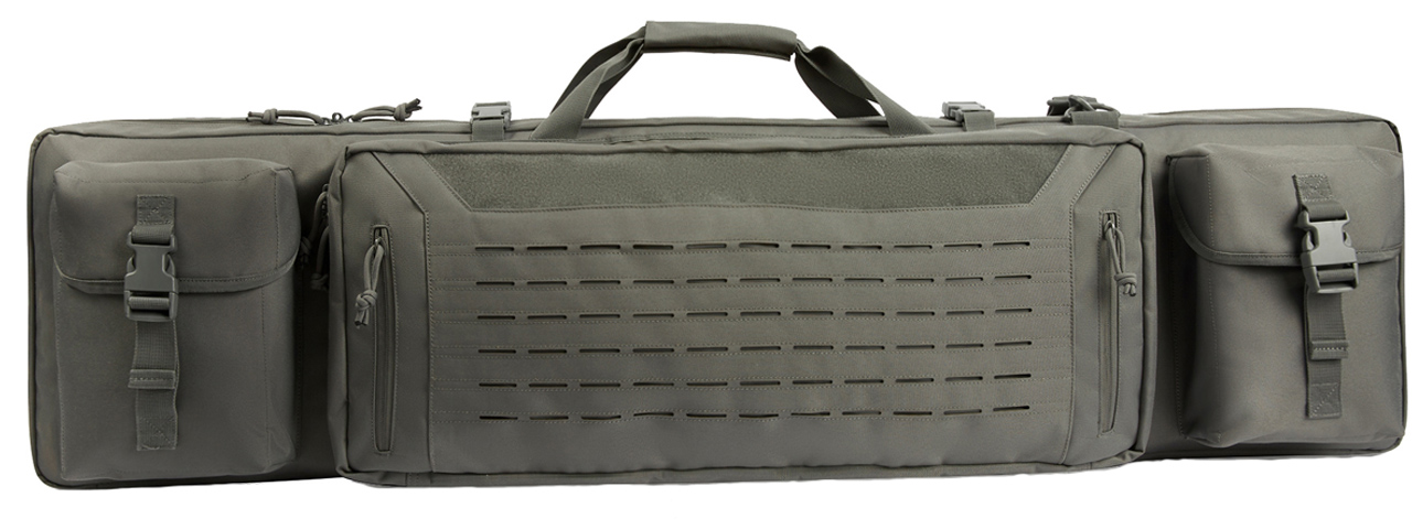 Guawin Laser Cut 42" Rifle Bag (Gray) - Click Image to Close