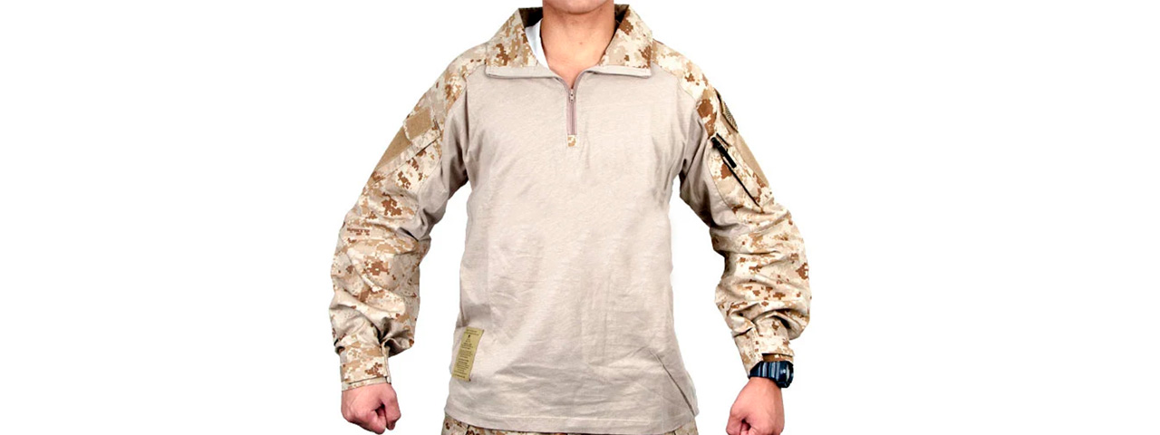 Lancer Tactical Ripstop PC T-Shirt XXXL (Color: Desert Digital) - Click Image to Close