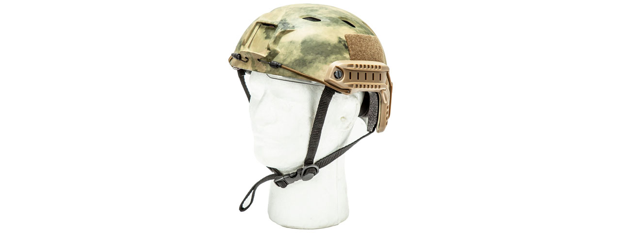 Lancer Tactical Airsoft Tactical BJ Type Basic Visor Helmet (Color: AT) - Click Image to Close