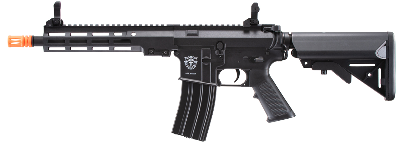 Classic Army M4 MK16 Skirmish ECS AEG Airsoft Rifle (Color: Black) - Click Image to Close