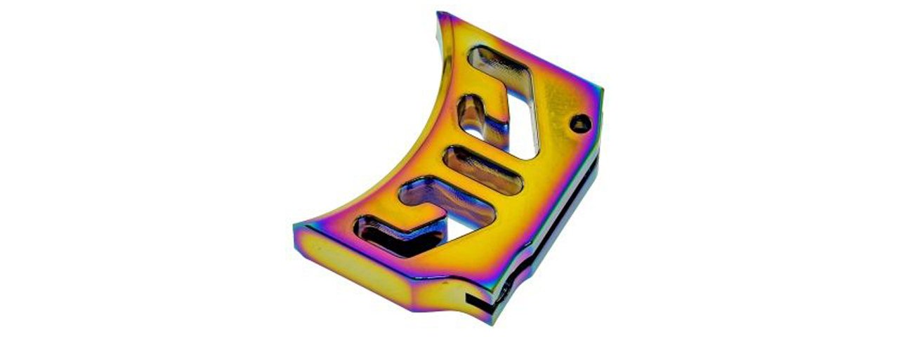 CowCow T1 Aluminum Trigger for Tokyo Marui Hi-Capa/1911 (Color: Rainbow) - Click Image to Close