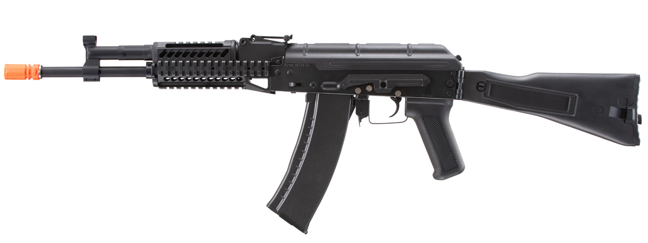 Double Bell AK-105 RAS Tactical Airsoft AEG Rifle (Color: Black) - Click Image to Close