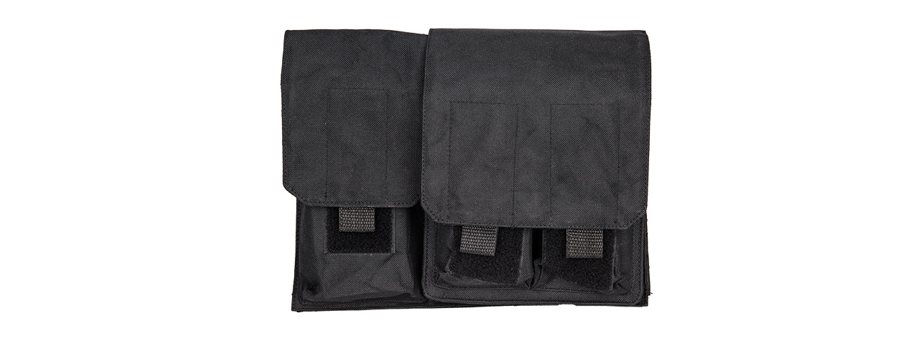 Double Bell Dual Rifle/Pistol Magazine Pouch w/ Temperature Control - Click Image to Close