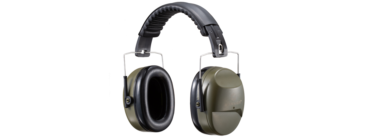 Earmor M06 Low Profile Passive Earmuffs for Sport Shooting (Color: Foliage Green) - Click Image to Close