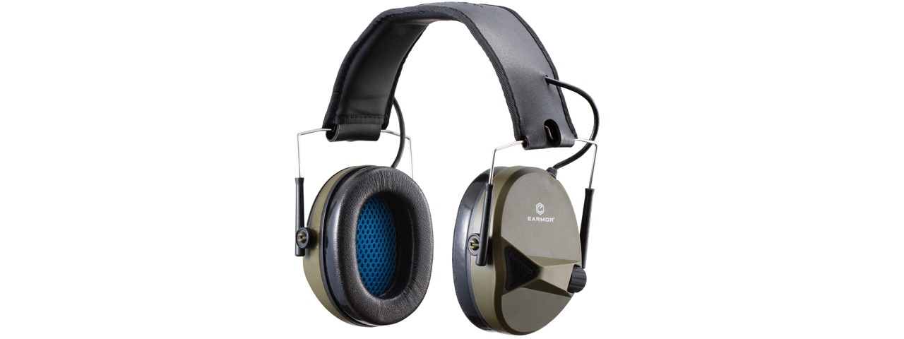 Earmor M30 Electronic Hearing Protection (Color: Foliage Green) - Click Image to Close