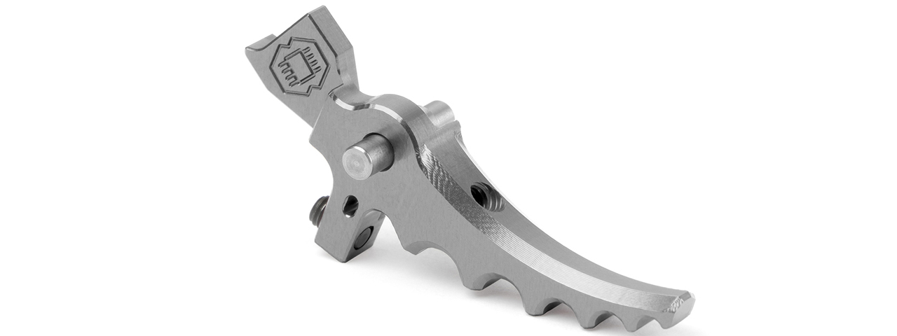 Gate Nova 2C1 CNC Machined Aluminum Adjustable Trigger (Color: Silver) - Click Image to Close